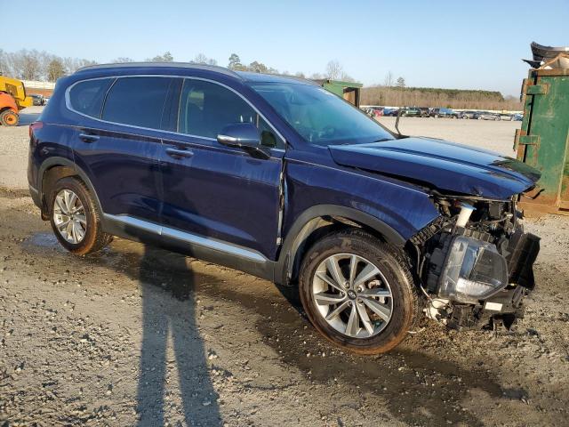 5NMS53AD1KH058148 - 2019 HYUNDAI SANTA FE LIMITED BLUE photo 4