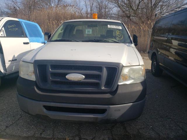 1FTRF12238KB80634 - 2008 FORD F150 WHITE photo 5