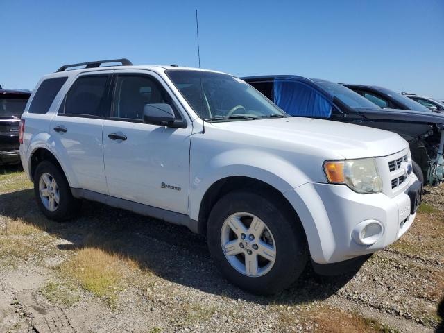 1FMCU49309KC39647 - 2009 FORD ESCAPE HYBRID WHITE photo 4