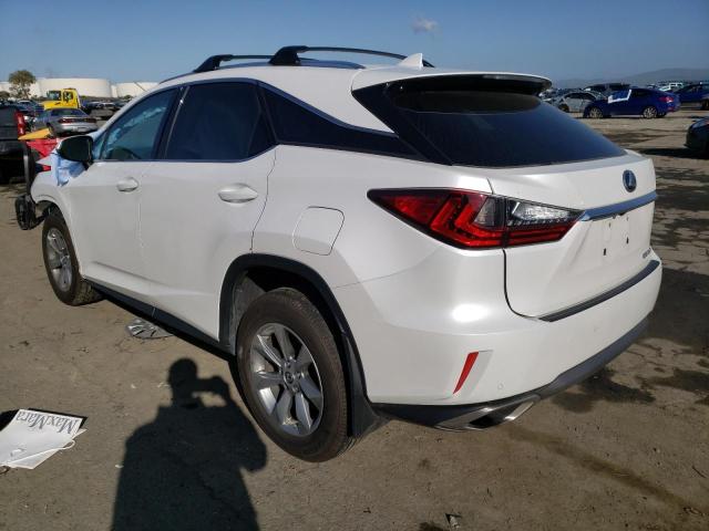 2T2BZMCA1KC181401 - 2019 LEXUS RX 350 BASE WHITE photo 2