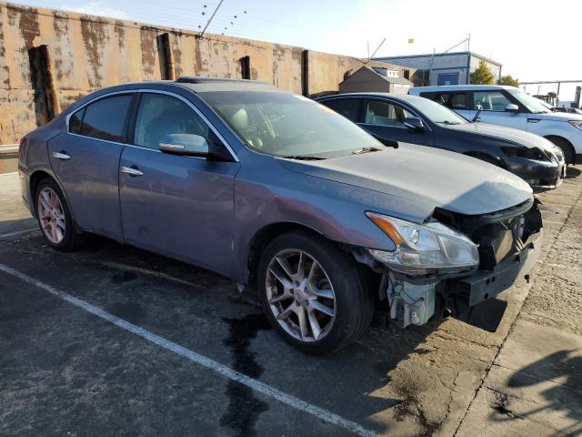 1N4AA5AP9AC827155 - 2010 NISSAN MAXIMA S BLUE photo 4