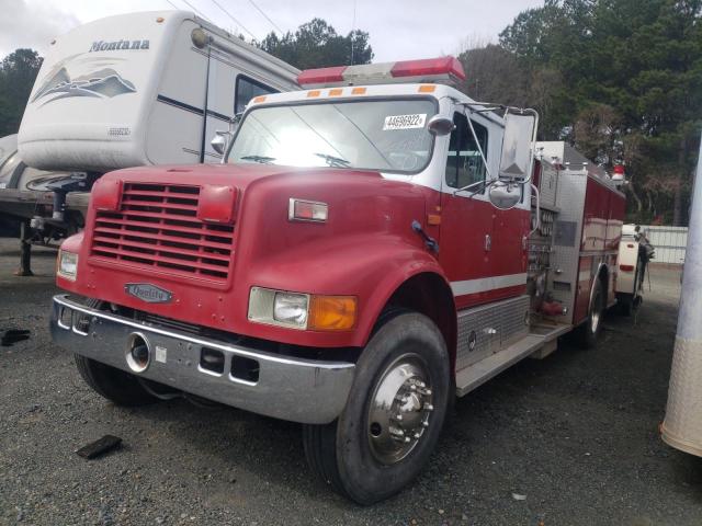 1HTSDPBR3NH415889 - 1992 INTERNATIONAL 4000 4900 RED photo 2