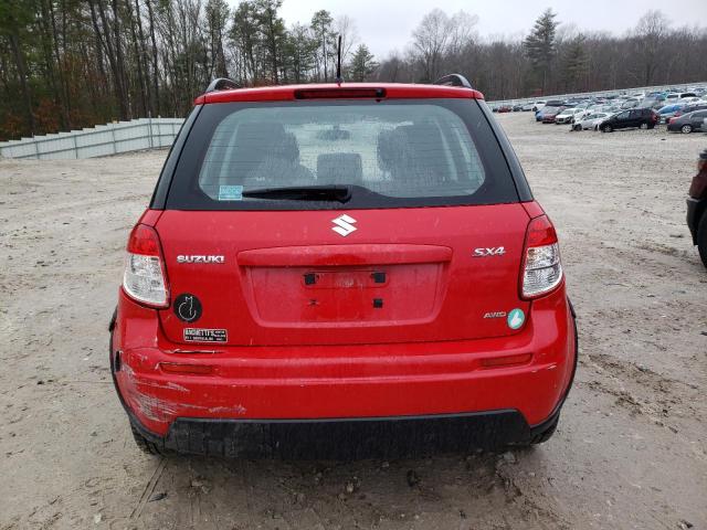 JS2YB5A38B6304704 - 2011 SUZUKI SX4 RED photo 6