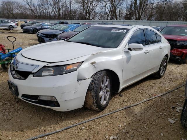 19UUA8F58DA010888 - 2013 ACURA TL TECH WHITE photo 1