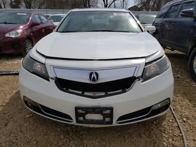 19UUA8F58DA010888 - 2013 ACURA TL TECH WHITE photo 5