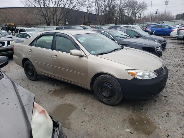 4T1BE32K13U207547 - 2003 TOYOTA CAMRY LE BEIGE photo 4