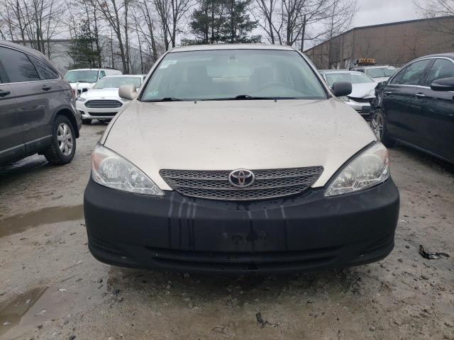 4T1BE32K13U207547 - 2003 TOYOTA CAMRY LE BEIGE photo 5