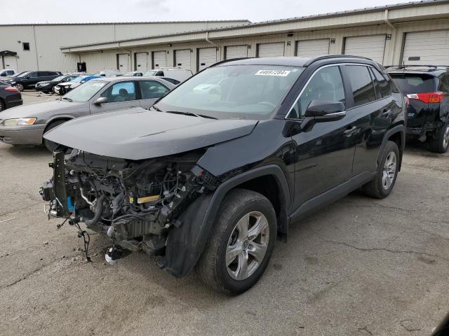 2T3W1RFV0MC113822 - 2021 TOYOTA RAV4 XLE BLACK photo 1