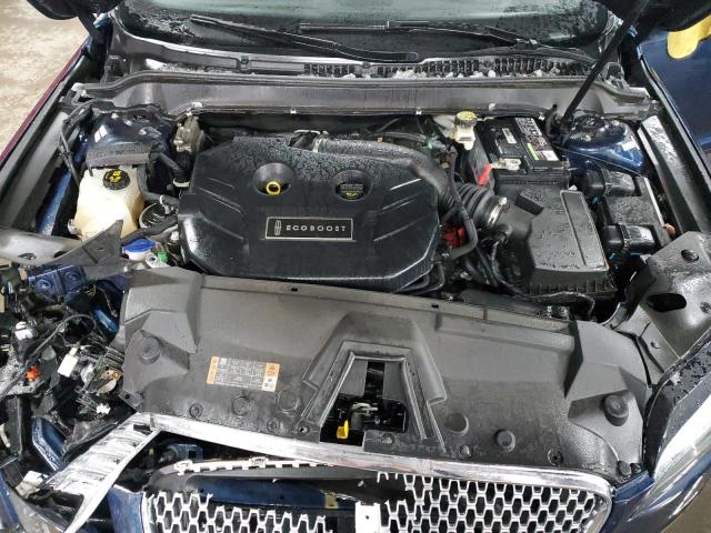 3LN6L5F94HR631510 - 2017 LINCOLN MKZ RESERVE ლურჯი ფოტო 11
