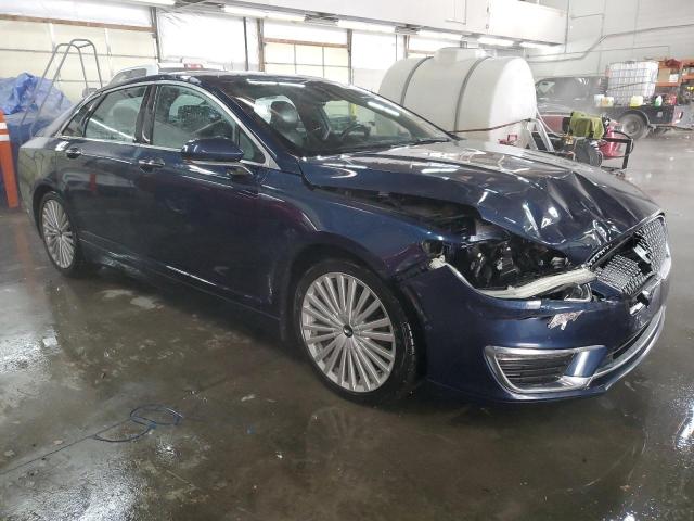 3LN6L5F94HR631510 - 2017 LINCOLN MKZ RESERVE ლურჯი ფოტო 4