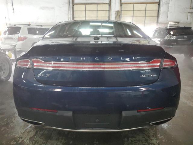 3LN6L5F94HR631510 - 2017 LINCOLN MKZ RESERVE ლურჯი ფოტო 6