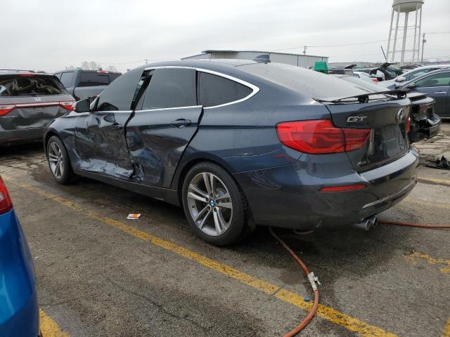 WBA8Z9C59JB220101 - 2018 BMW 330 XIGT BLUE photo 2