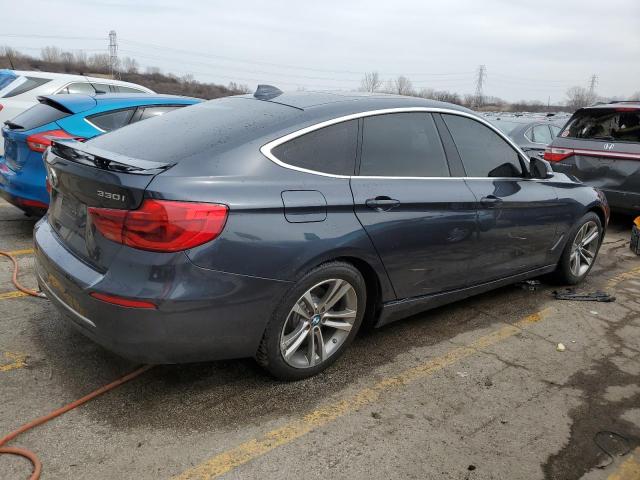 WBA8Z9C59JB220101 - 2018 BMW 330 XIGT BLUE photo 3