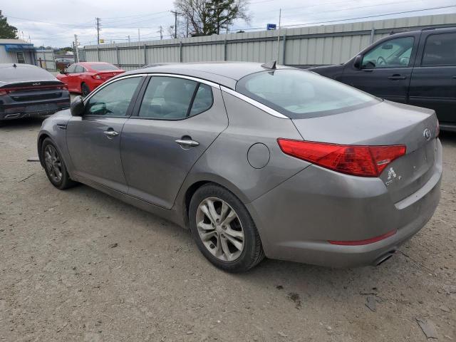 5XXGM4A70DG206882 - 2013 KIA OPTIMA LX GRAY photo 2