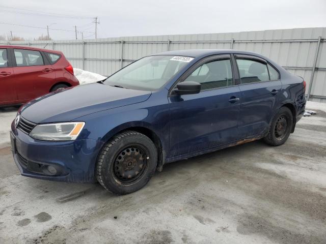 3VW1K7AJ0DM437219 - 2013 VOLKSWAGEN JETTA BASE 蓝色 照片 1