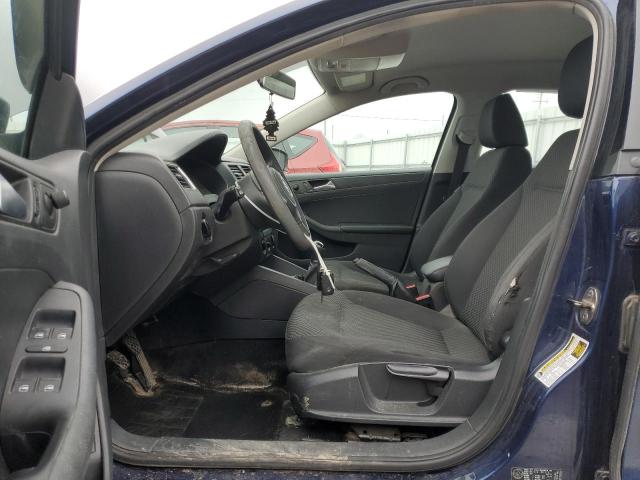 3VW1K7AJ0DM437219 - 2013 VOLKSWAGEN JETTA BASE 蓝色 照片 7