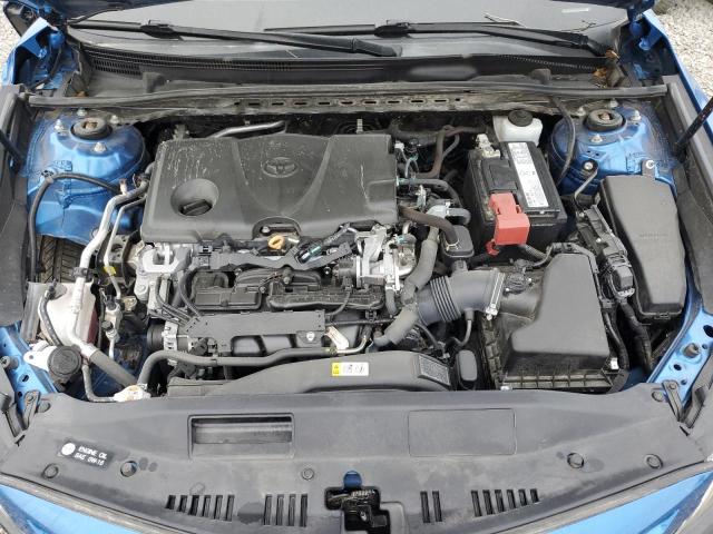 4T1B61HK5KU266866 - 2019 TOYOTA CAMRY XSE BLUE photo 11