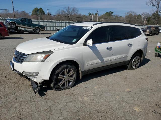 1GNKRHKD5FJ332832 - 2015 CHEVROLET TRAVERSE LT WHITE photo 1