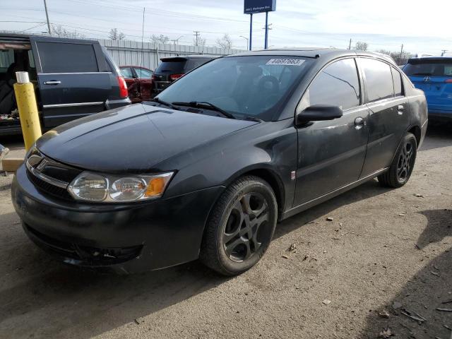1G8AL52F63Z178256 - 2003 SATURN ION LEVEL 3 BLACK photo 1