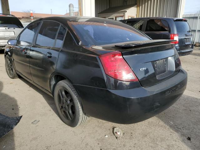 1G8AL52F63Z178256 - 2003 SATURN ION LEVEL 3 BLACK photo 2