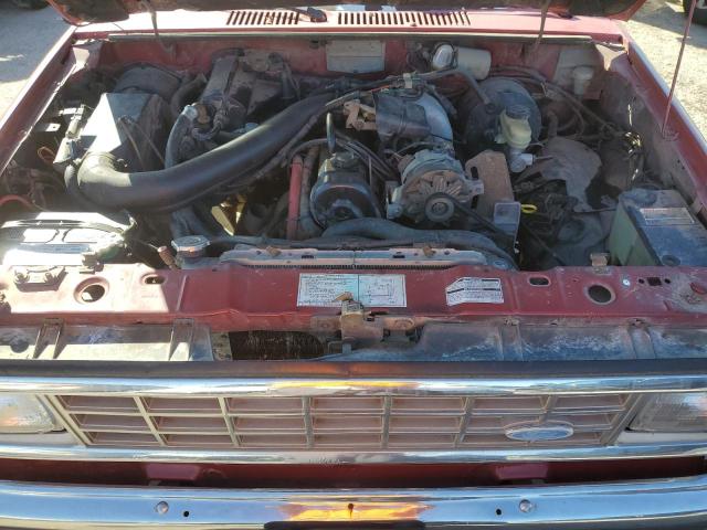 1FTBR10A1JUC00750 - 1988 FORD RANGER RED photo 11