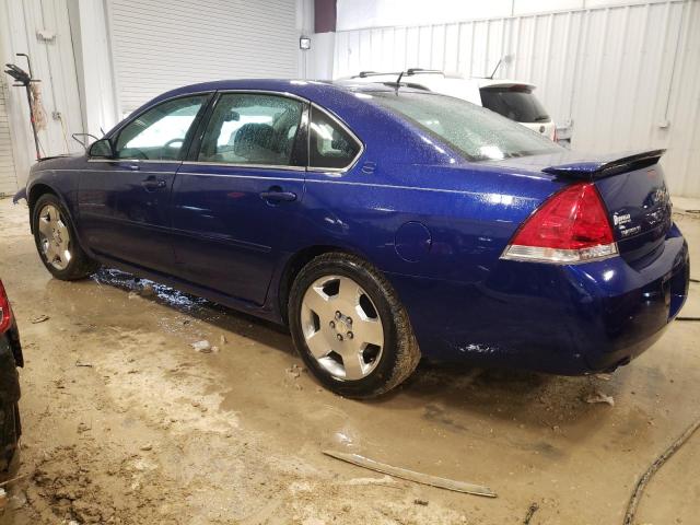 2G1WD58C579372601 - 2007 CHEVROLET IMPALA SUPER SPORT BLUE photo 2