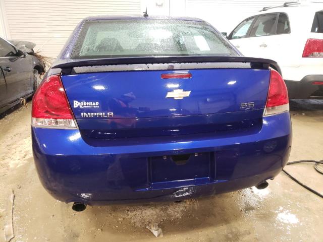 2G1WD58C579372601 - 2007 CHEVROLET IMPALA SUPER SPORT BLUE photo 6