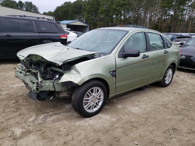 1FAHP35N18W235414 - 2008 FORD FOCUS SE GREEN photo 1