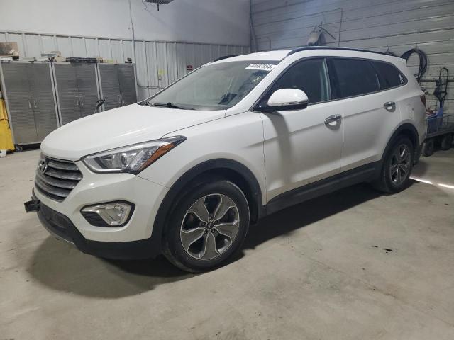 KM8SNDHF5EU060961 - 2014 HYUNDAI SANTA FE GLS WHITE photo 1