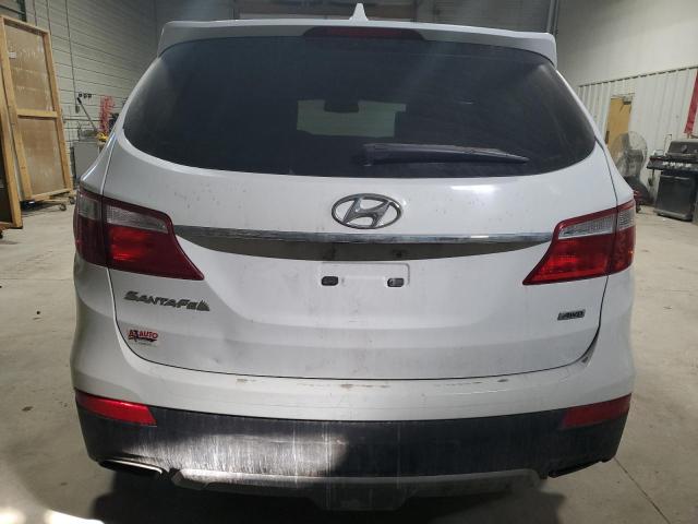 KM8SNDHF5EU060961 - 2014 HYUNDAI SANTA FE GLS WHITE photo 6