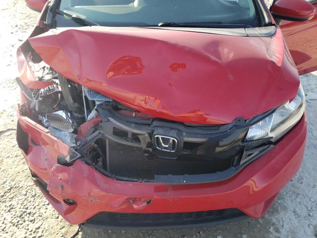 3HGGK5G5XFM738841 - 2015 HONDA FIT LX RED photo 11