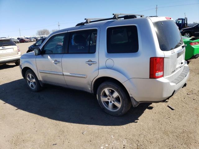 5FNYF4H55BB011833 - 2011 HONDA PILOT EXL SILVER photo 2