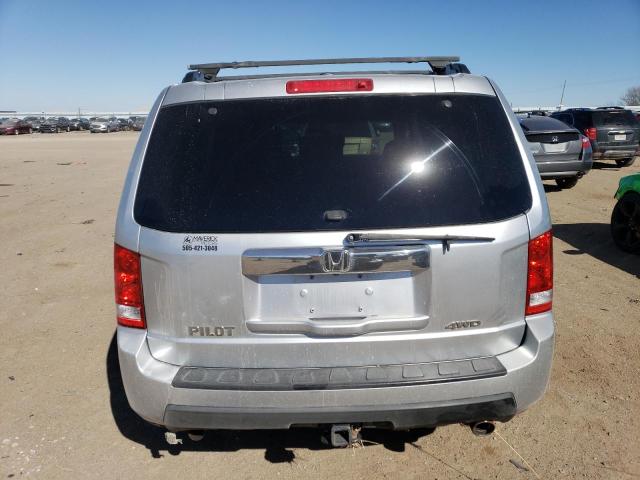 5FNYF4H55BB011833 - 2011 HONDA PILOT EXL SILVER photo 6