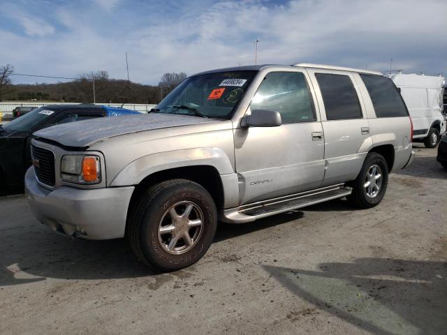 1GKEK13RXYR126927 - 2000 GMC YUKON DENALI SILVER photo 1