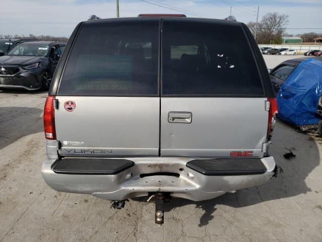 1GKEK13RXYR126927 - 2000 GMC YUKON DENALI SILVER photo 6