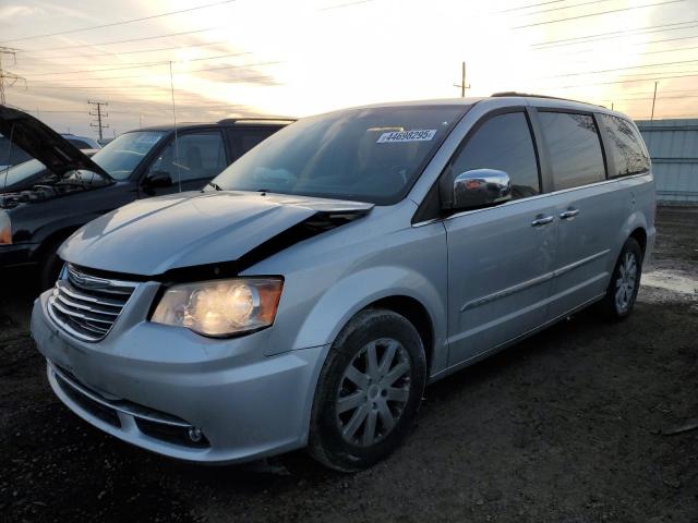 2A4RR8DG4BR758932 - 2011 CHRYSLER TOWN & COU TOURING L SILVER photo 1