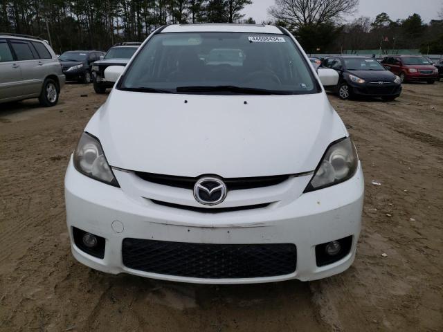 JM1CR29L570144486 - 2007 MAZDA 5 WHITE photo 5