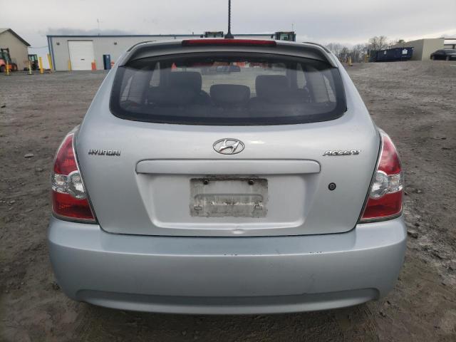 KMHCM36C19U137373 - 2009 HYUNDAI ACCENT GS SILVER photo 6