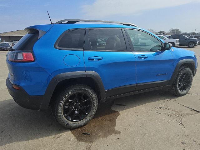 1C4PJMBN4KD227148 - 2019 JEEP CHEROKEE TRAILHAWK BLUE photo 3