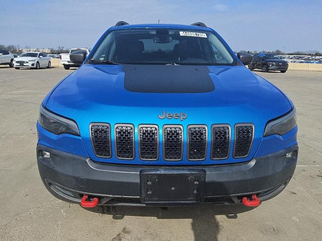 1C4PJMBN4KD227148 - 2019 JEEP CHEROKEE TRAILHAWK BLUE photo 5