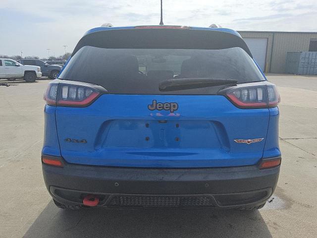 1C4PJMBN4KD227148 - 2019 JEEP CHEROKEE TRAILHAWK BLUE photo 6