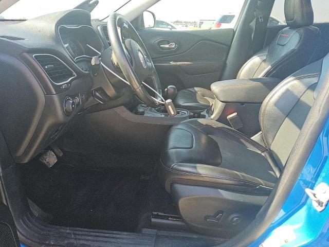 1C4PJMBN4KD227148 - 2019 JEEP CHEROKEE TRAILHAWK BLUE photo 7