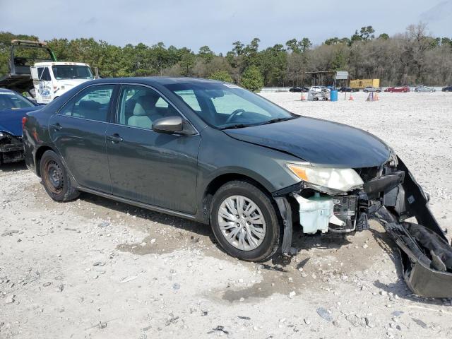 4T1BF1FK7CU560810 - 2012 TOYOTA CAMRY BASE GREEN photo 4