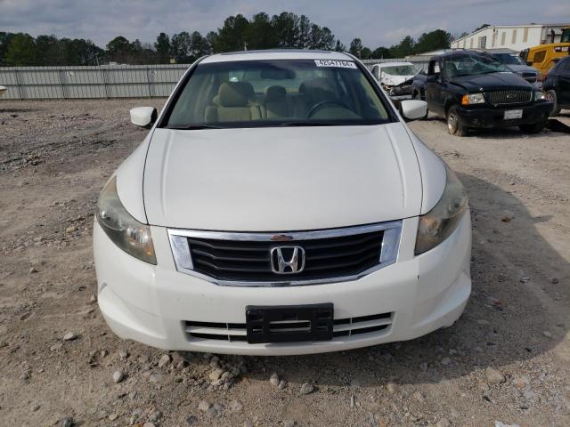 1HGCP2F80AA190011 - 2010 HONDA ACCORD EXL WHITE photo 5