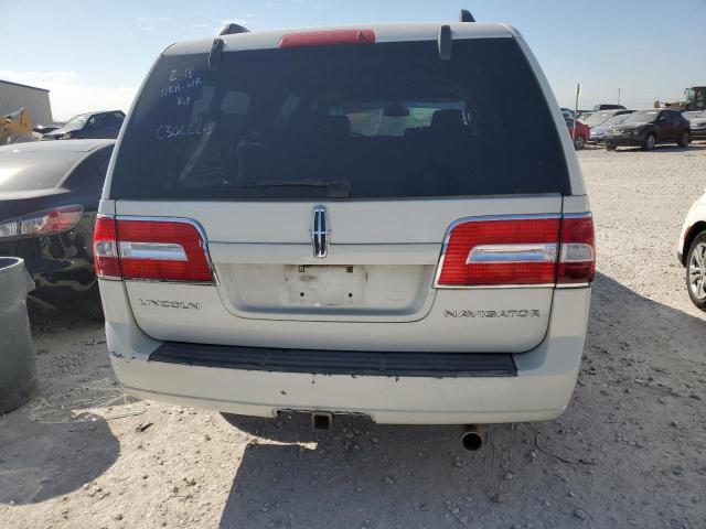 5LMFL27528LJ13496 - 2008 LINCOLN NAVIGATOR L WHITE photo 6