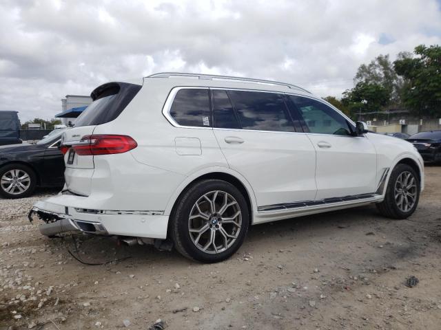 5UXCW2C51KL088328 - 2019 BMW X7 XDRIVE40I WHITE photo 3