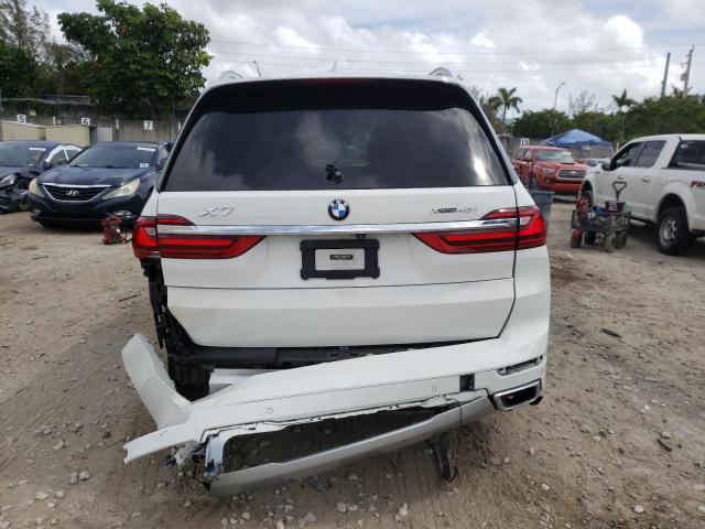 5UXCW2C51KL088328 - 2019 BMW X7 XDRIVE40I WHITE photo 6