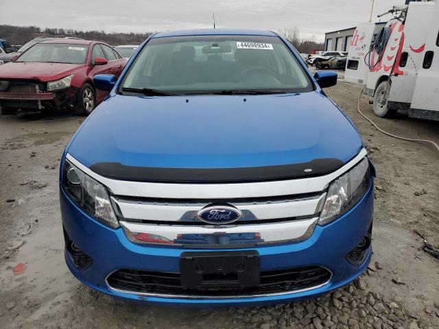 3FAHP0HA8CR396314 - 2012 FORD FUSION SE BLUE photo 5