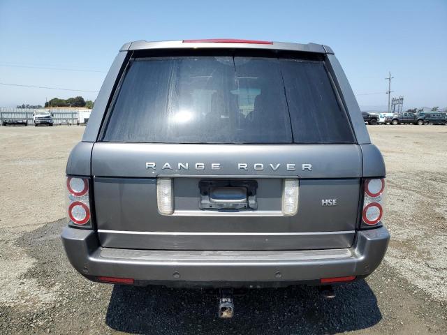 SALME1D40AA313091 - 2010 LAND ROVER RANGE ROVE HSE GRAY photo 6