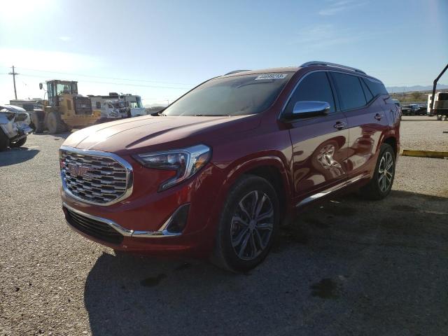 3GKALSEXXKL106270 - 2019 GMC TERRAIN DENALI BURGUNDY photo 1